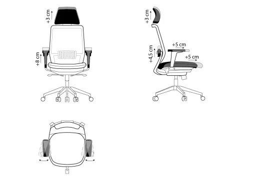 Fotel SPECTRUM czarny