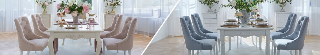 Stylowe krzesła i stoły do jadalni i do salonu